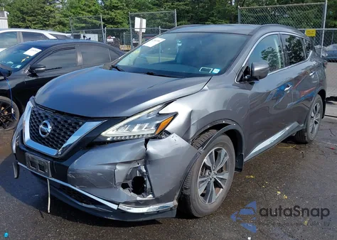 2019 Nissan Murano Sv from USA, damaged, VIN 5N1AZ2MS7KN144745